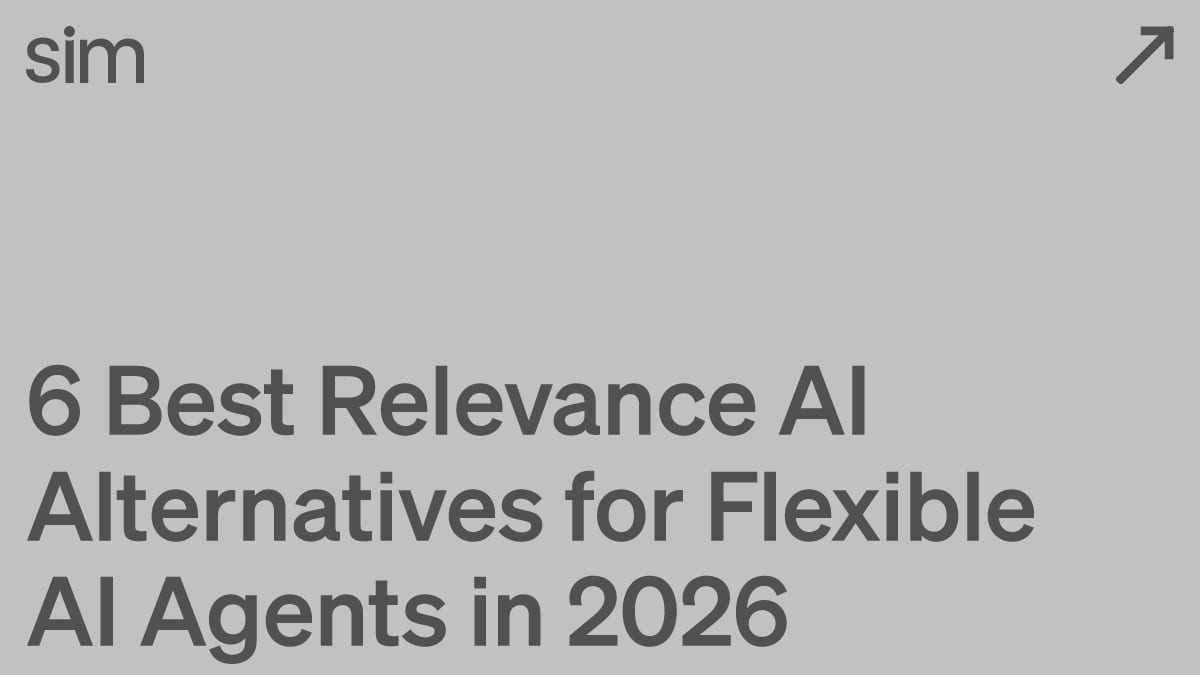 6 Best Relevance AI Alternatives for Flexible AI Agents in 2026